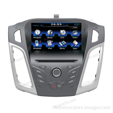 8 Inch TFT LCD Touch Screen Car DVD GPS Navigation System for Ford Focus 2012 with Bluetooth+Radio+iPod+Video